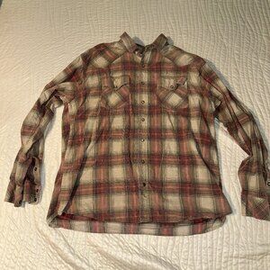 Ariat Retro Fit long sleeve snap shirt - XXL